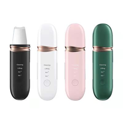 China OEM Direct Sales Real Face Beauty Ultrasonic Dead Skin Scrubber DEEP CLEANSING Face Scrubber Exfoliating Device for sale