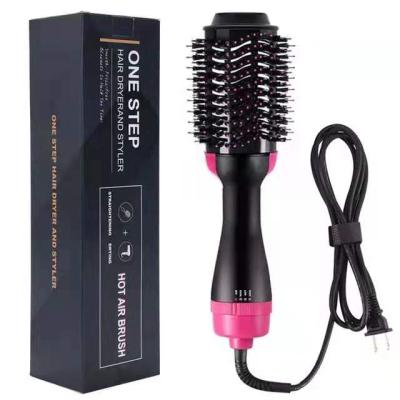 China One Step Ionic 4 in 1 Comb Salon Hair Straightener Private Label Brush Best Travel Hair Dryer Home Hair Dryer for sale