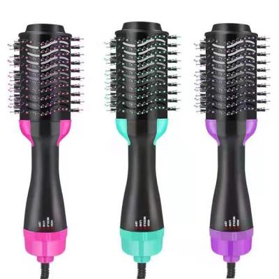 China Top Quality 3 in1 Ionic Styling Hair Straightener One Step Hair Dryer Airbrush Hot Brush for sale