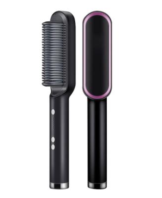 China Hair Salon Airbrush One Step Hair Straightener Electric Hot Comb Dryer Brush Hair Dryer for sale