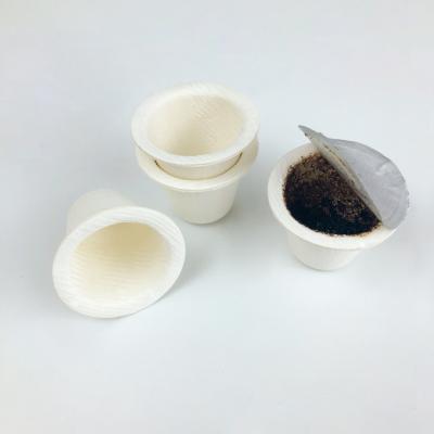 China 37MM Diameter Disposable 100% Compostable Disposable Coffee Capsule for sale