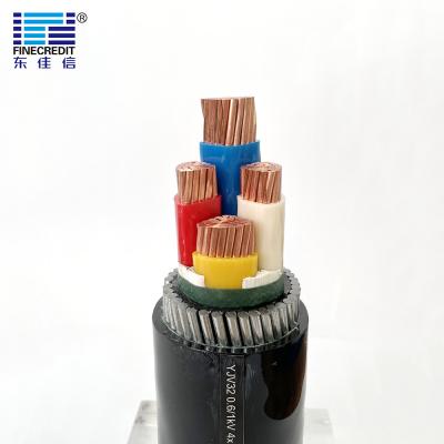 Chine 0.6/1KV câbles basse tension Cu conducteur XLPE câble câble isolant en PVC à vendre