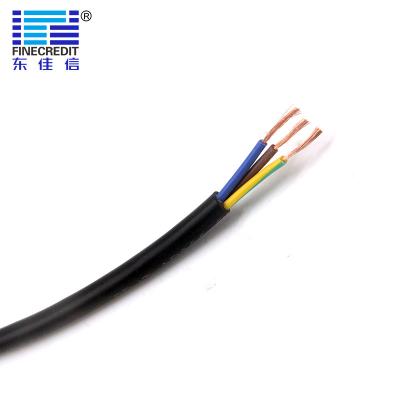 Chine le PVC industriel flexible de câble électrique de 0.5mm2 H03VV-F a isolé le certificat de VDE à vendre