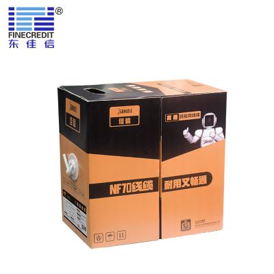 China Kabel Soild Lszh Cat6, 23AWG SFTP 4 des Ethernet-Paare Kabel-dauerhaftes HSYV zu verkaufen