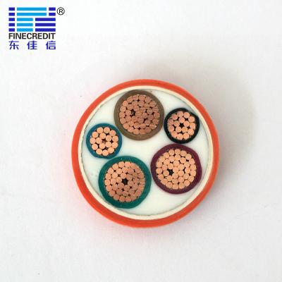 China Op zwaar werk berekend MICC Anorganisch Mineraal Geïsoleerd Kabel0.6/1kv Voltage 5 Kern 5×16mm2 Te koop