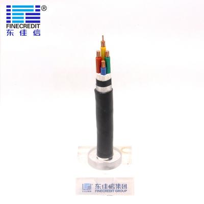 China Externe 0.6/1KV VV22 4 de Gepantserde Antirust Kabel van het Kernkoper Te koop