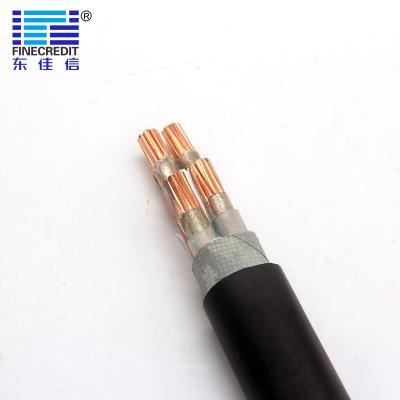 China 3 Niederspannungs-Stromkabel des Kern-35mm2, untertägiges elektrisches Kabel NA2XY N2XY XLPE zu verkaufen