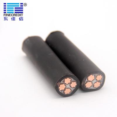 China 90 Degrees Low Voltage Power Cable for sale