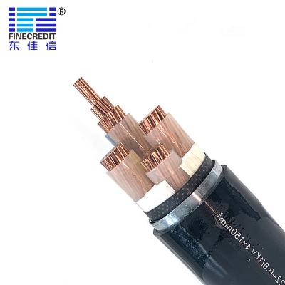 China 1KV staal Gepantserde Kabel 10mm, Lage Rook Nul van LZSH XLPE Halogeendraad Te koop