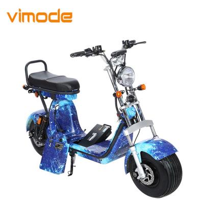 China VIMODE 1500W Europe unisex brushless warehouse citycoco electric scooter with price for sale