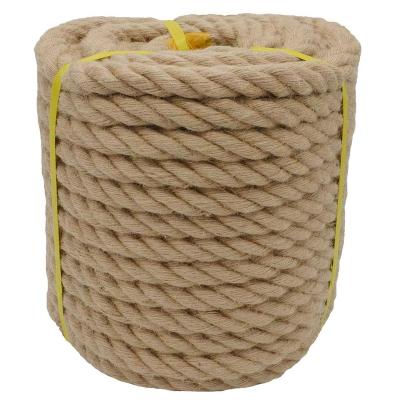 China High Quality Durable Natural Hemp Decoration Jute Rope Wholesale Hot Selling Packing Rope for sale