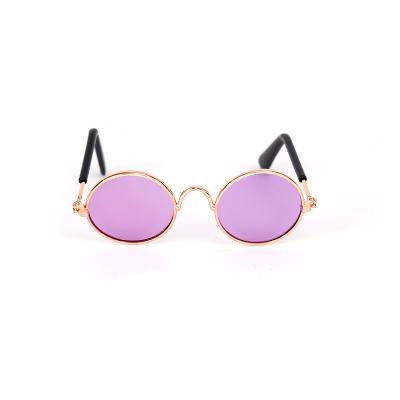 China Universal Small & Medium Stocked Cat Dog Cat Sunglasses Sun Protection Lenses Available In Many Colors for sale