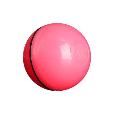 China Free Sample Viable Automatic LED Light Interactive Electronic Ball Cat Toy for sale