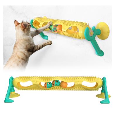 China 2022 Hot Sale Viable Cute Cat Climbing Track Design Indoor Frame Stand Cat Toy for sale