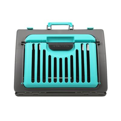 China Outdoor Eco-friendly Breathable Pet Carrier Cat Travel Cage For Dog Cat for sale