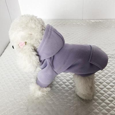 China Sustainable wholesale custom pet fall and winter sweater hoodie apparel for sale