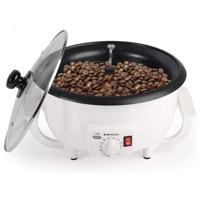 China New Design Hotel Restaurant Cafe Commercial Household No Stick Electric Coffee Bean Roaster Baking Machine for sale