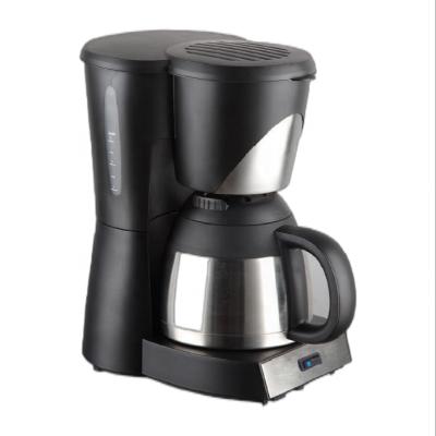 China Hotel new hot sale low price electric plastic keep 100W 1.5L 10-12 cup thermo hot pot anti drip coffee maker for sale