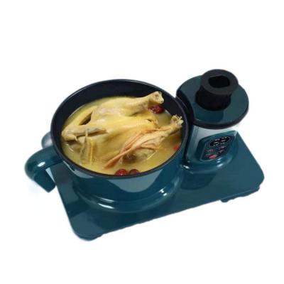 China New Design Hot Sale Home PCB Control Automatic Lift Up Steam Electric Multi Hot Pot Food Soup Slow Cooker for sale