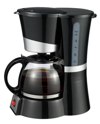 China New Popular Hotel Transport Good Quality Electric Drip Coffee Maker With 4-6 Cup Glass Pot for sale