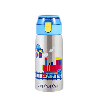 China Sustainable Eco Friendly Transport Leak Proof Kids Stainless Steel Water Bottles for sale