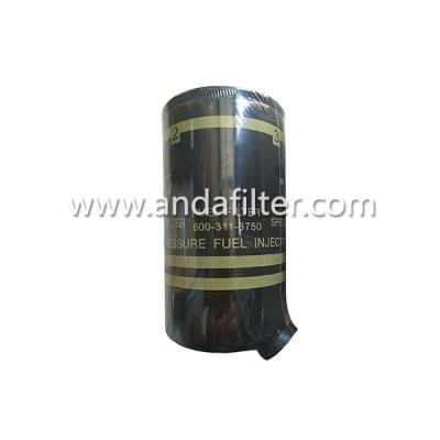 China High Quality Fuel Filter For Komatsu 600-319-3750 for sale