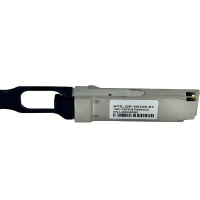 China Ethernet connection 100G QSFP28 PSM4 Transceiver, SMF 1310nm 500m for sale