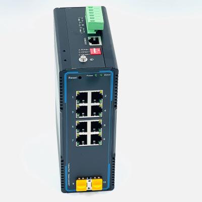 China LACP Managed industrial switches Layer 3  Downlink. 8 * 2.5GBase-T Ethernet Ports Uplink 2 * 10GBASE-X SFP+ for sale