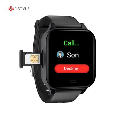 China Wifi GPS Position ECG PPG 4G Phone Call WIFI J Style Smart Watch 2032 for Alone and Elderly for sale