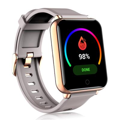 China Cheap Promotional Touch Screen Blood Sleep Monitor Alarm Clock Smartwatch Pressure Checker Sport for sale