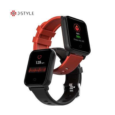 China Touch Screen J Style Newest 1963YH Bluetooth Smart Relojes Temperature Watch SpO2 Monitor Wristband Waterproof Watch Band for sale