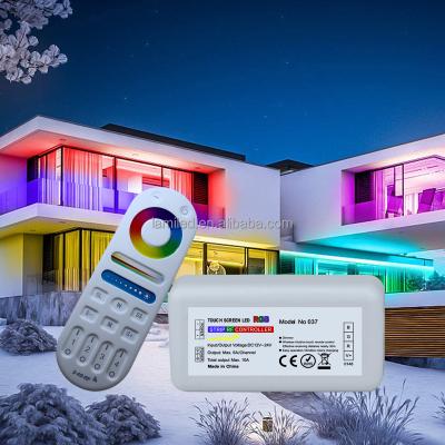 China RF Wirelss Full Color Changing LED Strip Controller 2.4G WiFi Wireless Remote Control for Full Color Changing Led Strip Light for sale