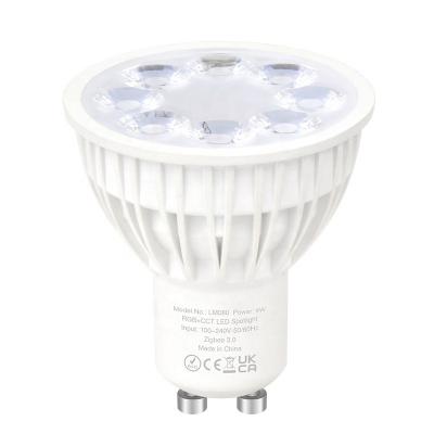 China Laimi 4W 2.4GHz RF RGB+CCT LED Projector Tuya Smart Life LED Bulb Remote Control Hotel for sale