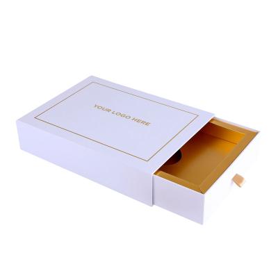 China Disposable New Design Disposable Custom Printed Slide Box Drawer Paper Cosmetic Packaging for sale