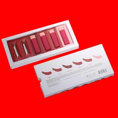 China Wholesale Quality Disposable Art Paper Lipsticks Box Cosmetic Disposable Packaging To Slide Inner Tray for sale