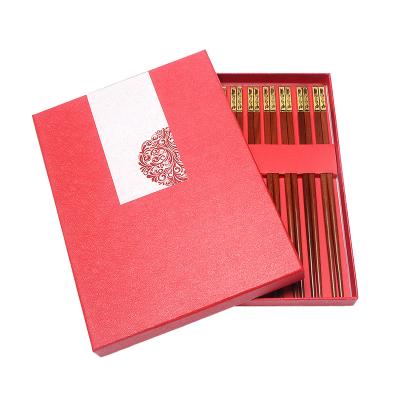 China High Quality Disposable Plain Gift Cardboard Handmade Chopsticks Packaging Box for sale