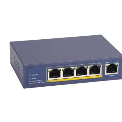 China POE 8 Ports 10/100M Desktop PoE Switch 15.4W for sale