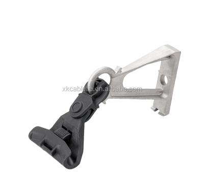 China Usually leave two strips of one meter each per parenthesis. L&R Black PE Es54-14 Suspension Clamp With Galvanized Anchor Bracket for sale