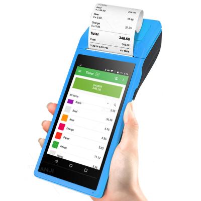 China Mobile POS Terminal All In One Handheld NFC Price Card Payment Terminal Android POS Machine With Printer for sale