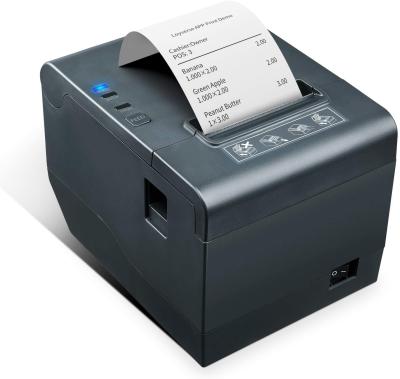 China 58mm Black Thermal Receipt Printer Machine POS 80mm Printer For Cash Register for sale