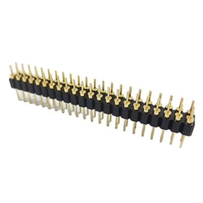 China PCB round pin header connector for sale