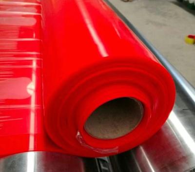 China Impression Fabric 5mm Heat Resistant Rubber Sheet 60±5 Shore A -40°C~+220°C zu verkaufen