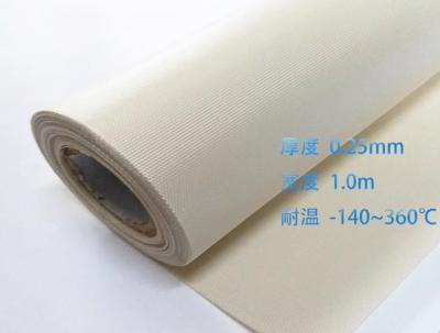 China Tejido de vidrio recubierto de PTFE de grado industrial para alta temperatura en venta