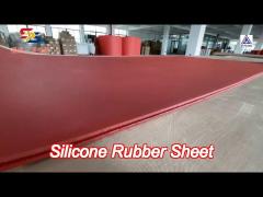 Double Sides Impression Fabric Silicone Sponge Sheet , Silicone Foam Sheet Heat Insulation