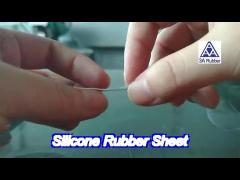 clear transparent silicone sheet recycled rubber sheets 7.5mpa tensile strength