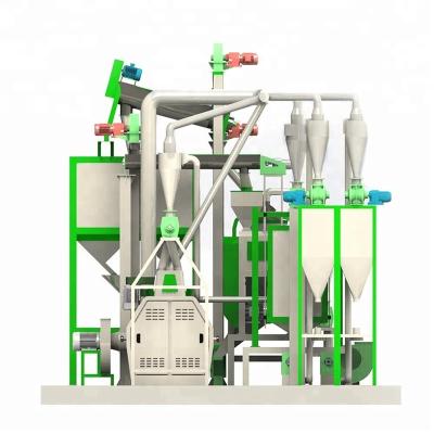 China Grain Processing Line Commercial Small Scale Corn Flour Milling Machinery Factory For Sale for sale