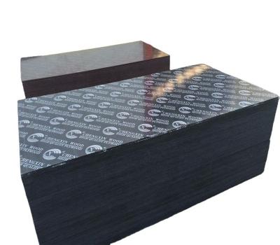 China 18 Mm Industrial Black Brown mr.p Film Faced Plywood Shuttering For Concrete Formwork for sale