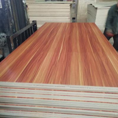 China Melamine Plywood 18mm Hardwood Moisture Proof Waterproof Plywood for Furniture or Decoration for sale