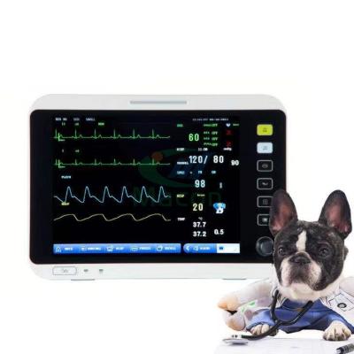 China Very Useful Veterinary MC12v Monitor Multiparameter Monitoring Device for Large and Small Animals in Pet Clinic MC12v for sale