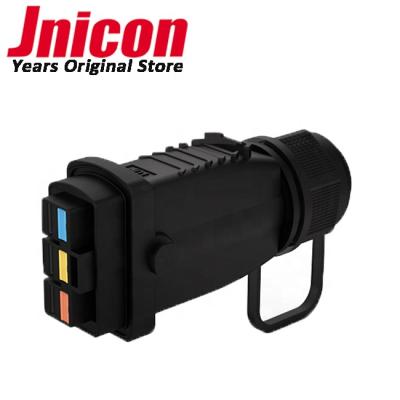 China Power Jnicon AC 30A 5G Base Station Power Connector Waterproof 3 Pin for sale